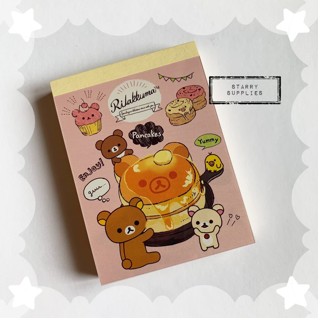Rilakkuma Memo Pad - C