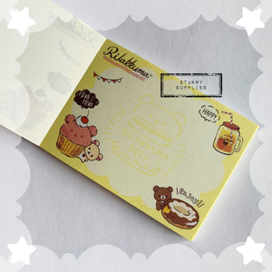 Rilakkuma Memo Pad - C