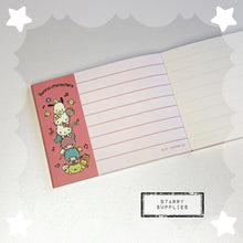 Load image into Gallery viewer, Sanrio Characters Memo Pad