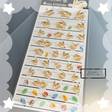 Load image into Gallery viewer, Eevee 4 Size Sticker Sheet