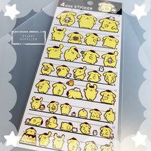 Load image into Gallery viewer, Pompompurin 4 Size Sticker Sheet