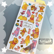 Load image into Gallery viewer, Watercolour Winnie The Pooh Sticker Sheet