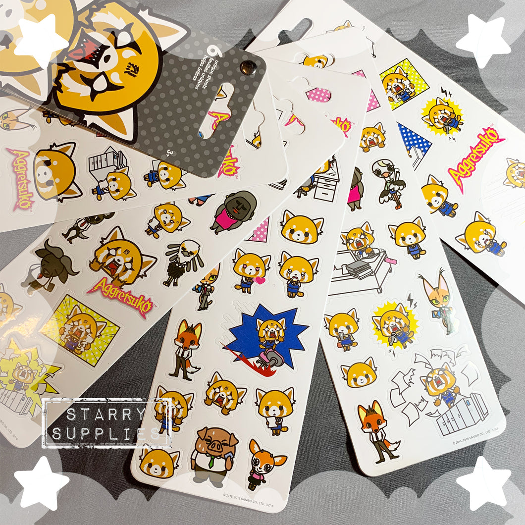 Aggretsuko Sticker Pack