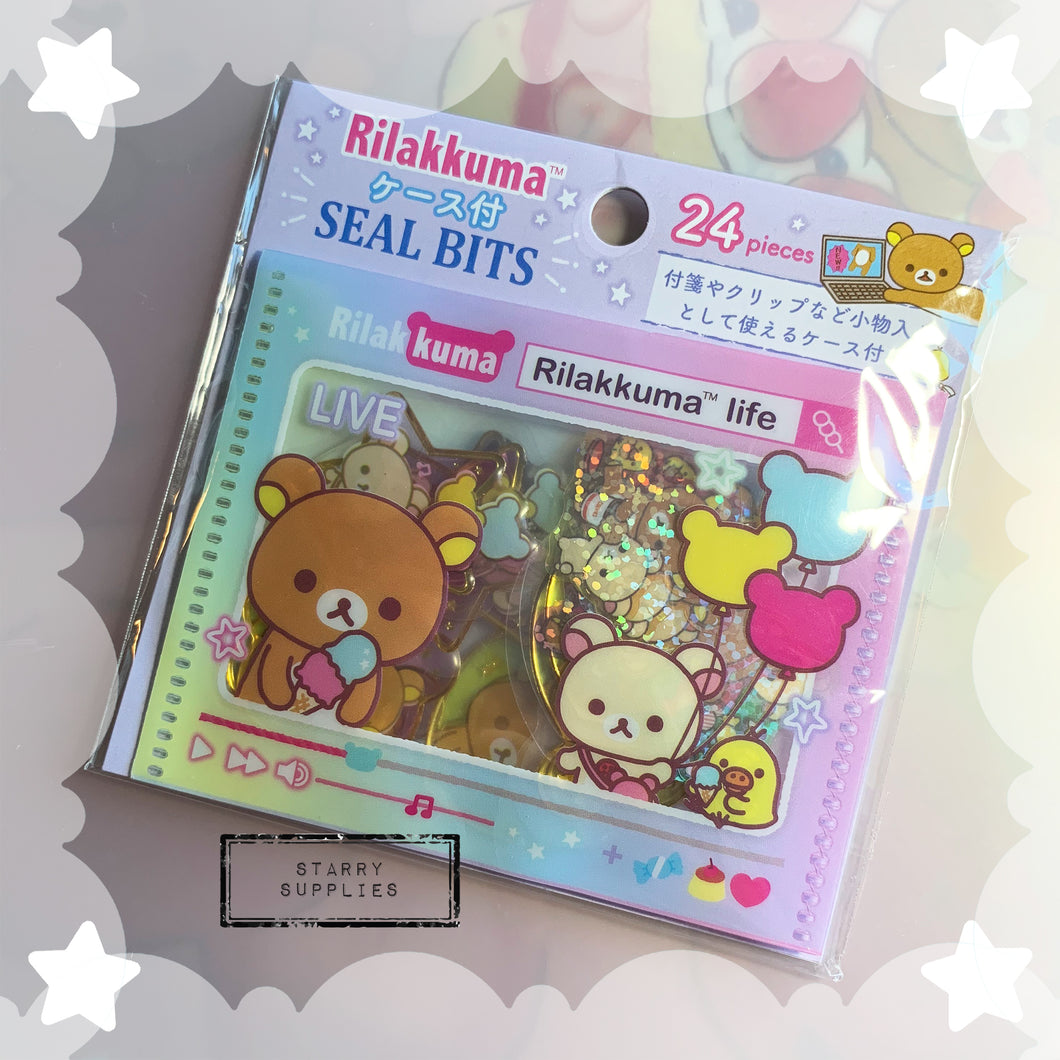 [SE4000] Rilakkuma Life 24PC Sticker Flakes