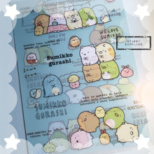Load image into Gallery viewer, Sumikko Gurashi Blue File Folder