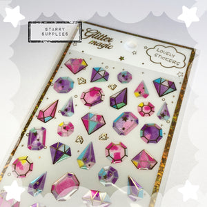 Diamond Sticker Sheet