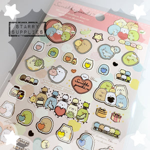[SE3690] Sumiko Gurashi Hearts Sticker Sheet
