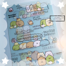 Load image into Gallery viewer, Sumikko Gurashi Blue File Folder