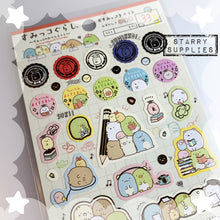 Load image into Gallery viewer, [SE3420] Sumikko Gurashi Education Sticker Sheet