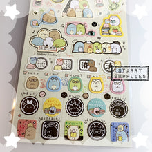 Load image into Gallery viewer, [SE3420] Sumikko Gurashi Education Sticker Sheet
