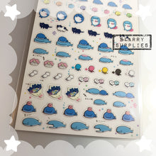 Load image into Gallery viewer, [SE3910] Jinbesan Single Character Seal Sticker Sheet