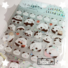 Load image into Gallery viewer, [SE3901] Colourful Clear Seal Hamipa Domed Sticker Sheet