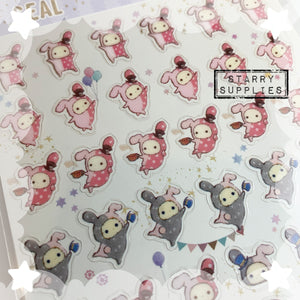 [SE3910] Sentimental Circus Single Character Seal Sticker Sheet