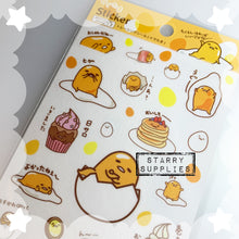 Load image into Gallery viewer, Gudetama Masking Sticker Sheet
