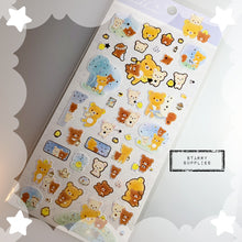 Load image into Gallery viewer, [SE3870] Chairoikoguma Starry Forest Sticker Sheet
