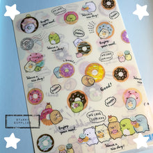 Load image into Gallery viewer, Sumikko Gurashi Donut File Folder