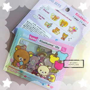 [SE4000] Rilakkuma Life 24PC Sticker Flakes