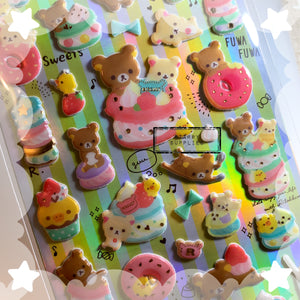 [SE3700] Rilakkuma Dessert Funi Funi Pearl Seal