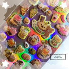 Load image into Gallery viewer, [SE3700] Rilakkuma Hamburger Funi Funi Pearl Seal