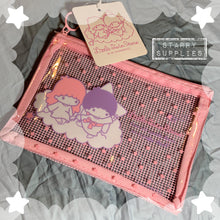 Load image into Gallery viewer, Little Twin Stars Pink Pouch