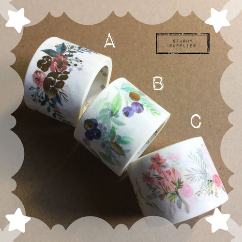 Floral Washi Tape Ver. 2