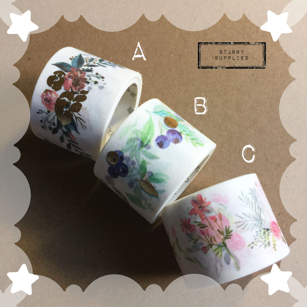 Floral Washi Tape Ver. 2