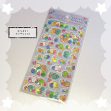 Load image into Gallery viewer, Sumikko Gurashi Kiraholo Gems Sticker Sheet