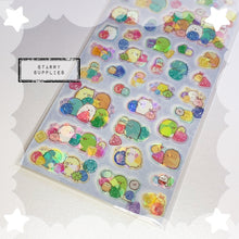 Load image into Gallery viewer, Sumikko Gurashi Kiraholo Gems Sticker Sheet