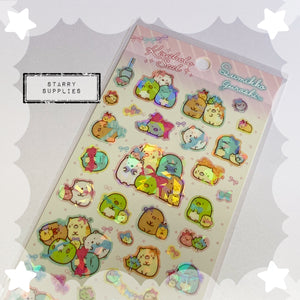 Sumikko Gurashi Kiraholo Ribbon Sticker Sheet