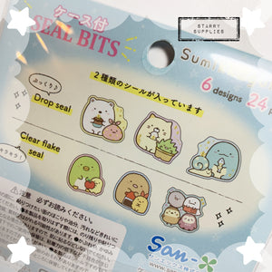 [SE4000] Sumikko Gurashi Seal Bits 24 PC Sticker Flakes B