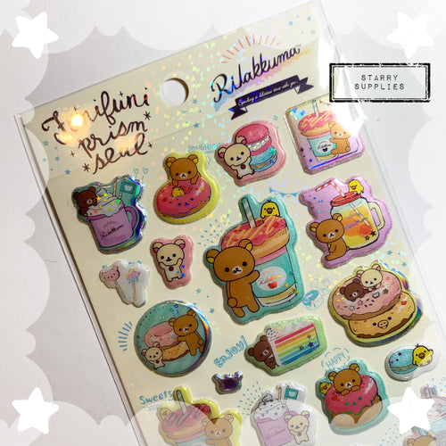 [SE4270] Rilakkuma Funi Funi Prism Seal