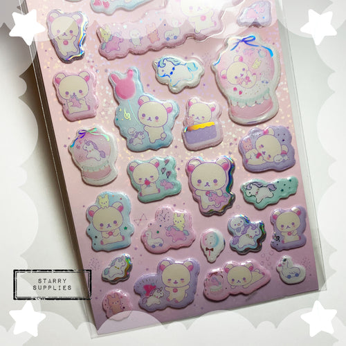 [SE4290] Korilakkuma Funi Funi Prism Seal