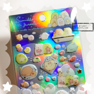 [SE3830] Sumikko Gurashi Under the Sea Puffy Sticker Sheet