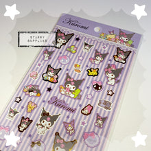 Load image into Gallery viewer, Kuromi Sticker Sheet