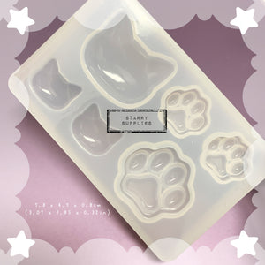 Kitty Paw Mold