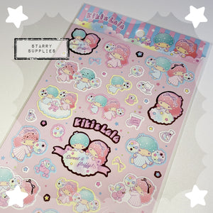 Kiki & Lala Sticker Sheet (Little Twin Stars)