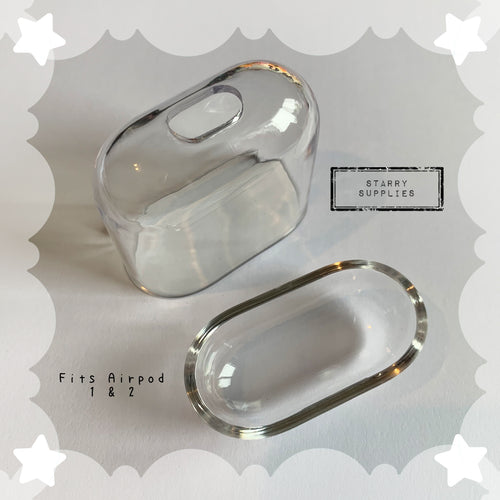 AirPod 1&2 Clear Hard Case