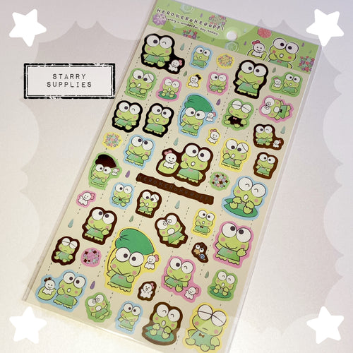 Kerokerokeroppi Sticker Sheet