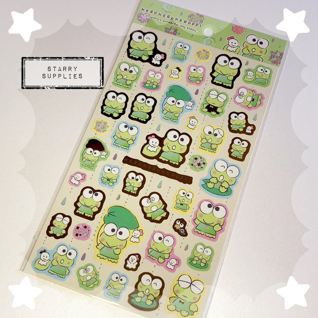 Kerokerokeroppi Sticker Sheet