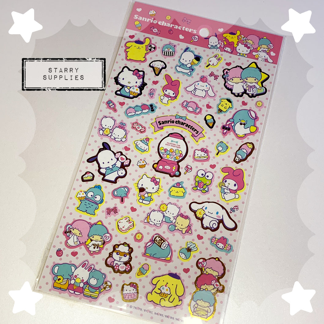 Sanrio Gumball Sticker Sheet