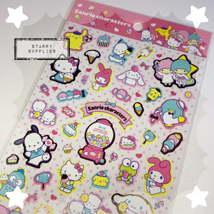 Sanrio Gumball Sticker Sheet