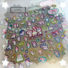 Load image into Gallery viewer, Metallic My Melody Stickers (Big Sheet)