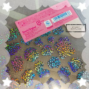 Metallic Hello Kitty Stickers (Big Sheet)