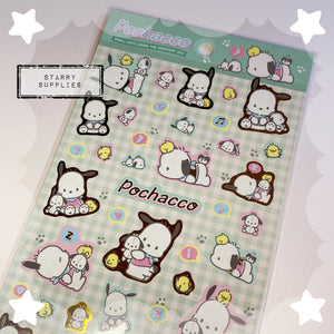 Pochacco Sticker Sheet