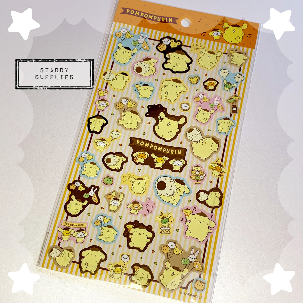 Pompompurin Sticker Sheet