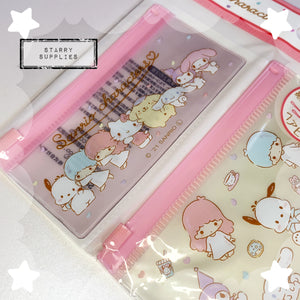 Sanrio Characters Zip Pouch Set of 2