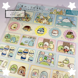 [SE5540] Sumikko Gurashi Big Sticker Sheet