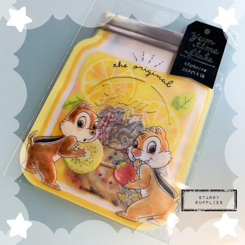 Chip and Dale Yum Time Sticker Flake