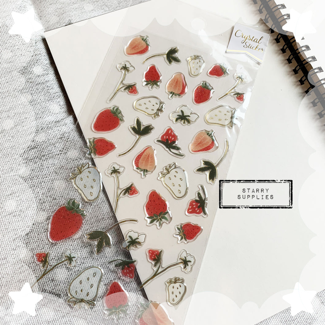 Strawberry Sticker Sheet