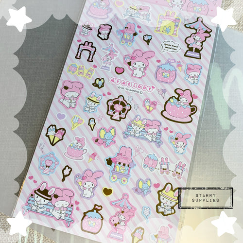 My Melody Sticker Sheet